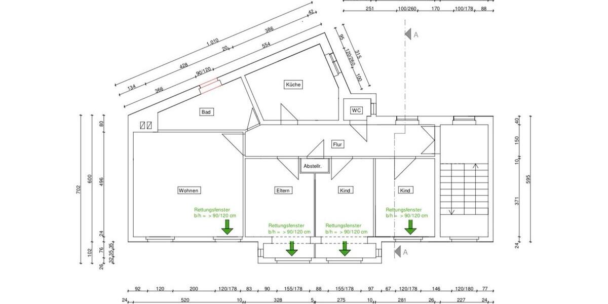 Etagenwohnung Halle (Saale) Am Wasserturm/Thaerviertel - 4 Zimmer, 100 m&sup2;, 319.000&euro; | Angebot:26212711