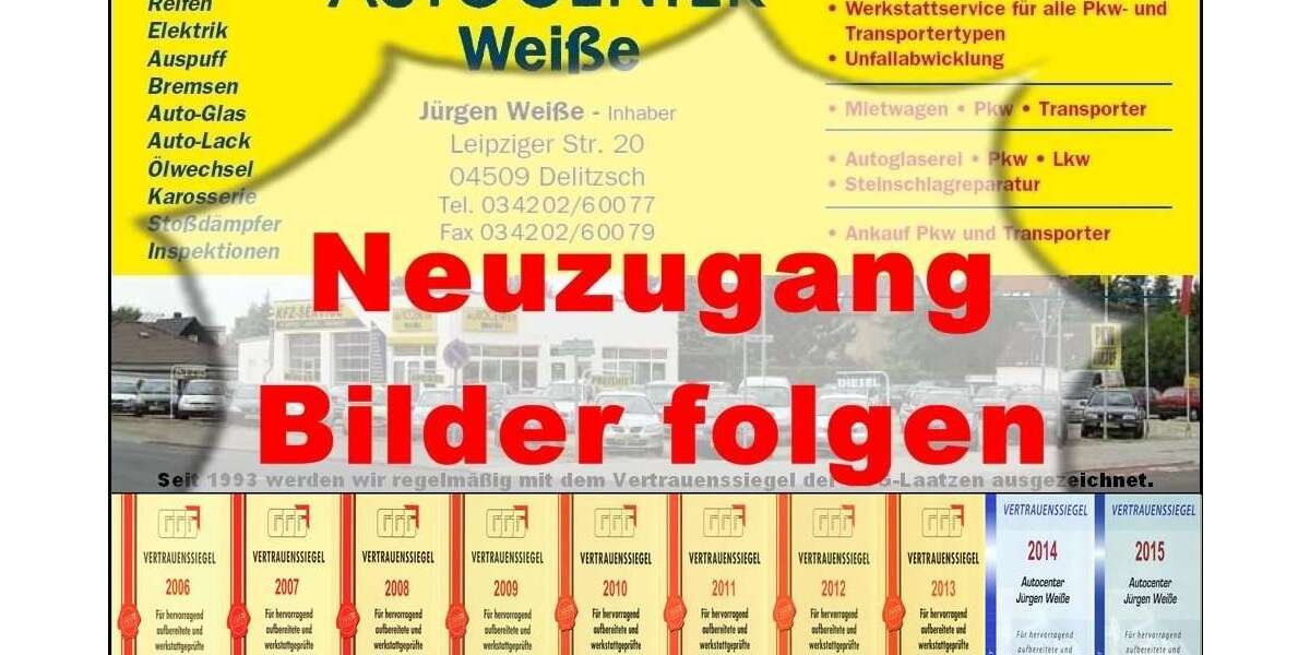 Mercedes-Benz A 170 133.451 km 7.190 &euro; Delitzsch 04509