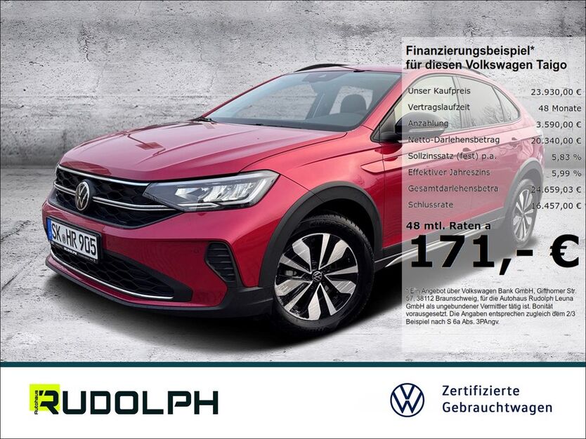VW Taigo 9.900 km 23.930 € Leuna 06237