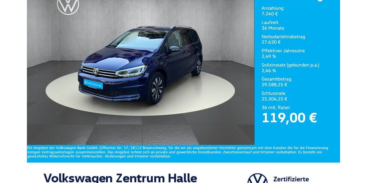 VW Touran 26.664 km 34.870 &euro; Halle/Saale 06110