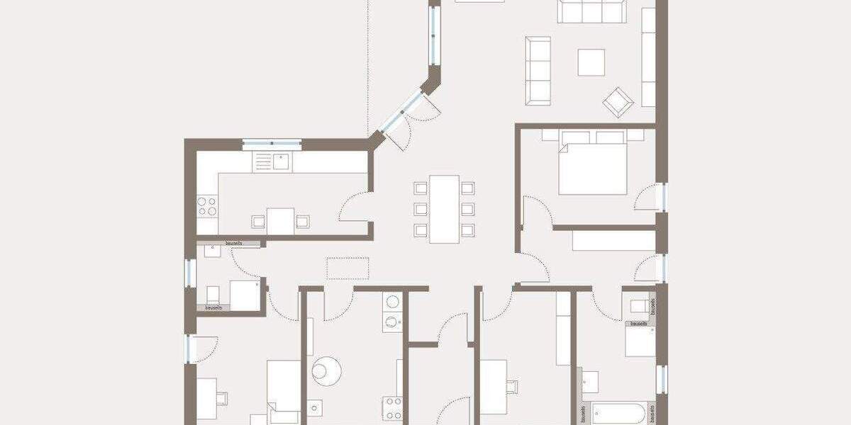 Bungalow Halle Dölau - 4 Zimmer, 142 m&sup2;, 399.999&euro; | Angebot:24635612