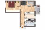 Etagenwohnung Braunsbedra Neumark - 2 Zimmer, 50 m&sup2;, 327&euro; | Angebot:26824585
