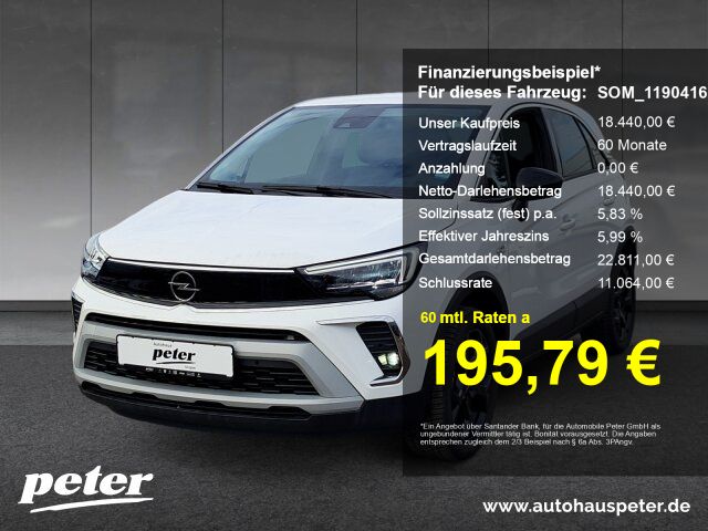 Opel Crossland (X) 2.292 km 18.440 &euro; Merseburg 06217