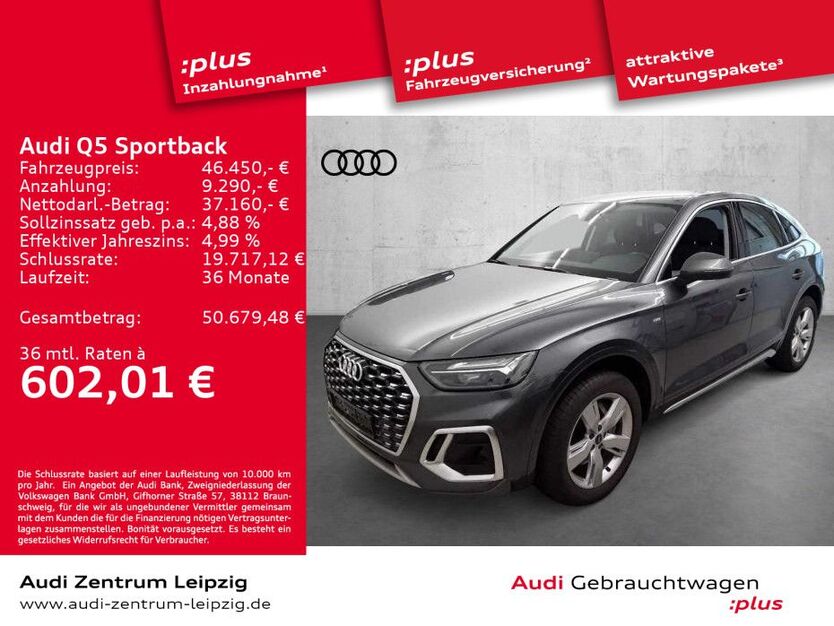 Audi Q5 45.249 km 46.450 € Leipzig 04129