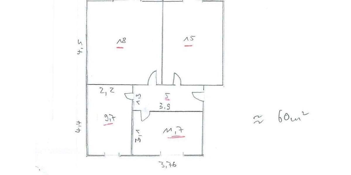 Etagenwohnung Seegebiet Mansfelder Land - 2 Zimmer, 60 m&sup2;, 420&euro; | Angebot:25569017