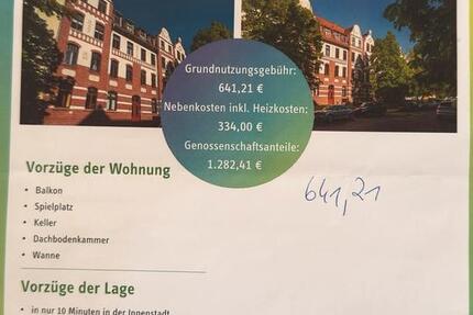 3 Raumwohnung 91 qm Südstrasse 3 zimmer