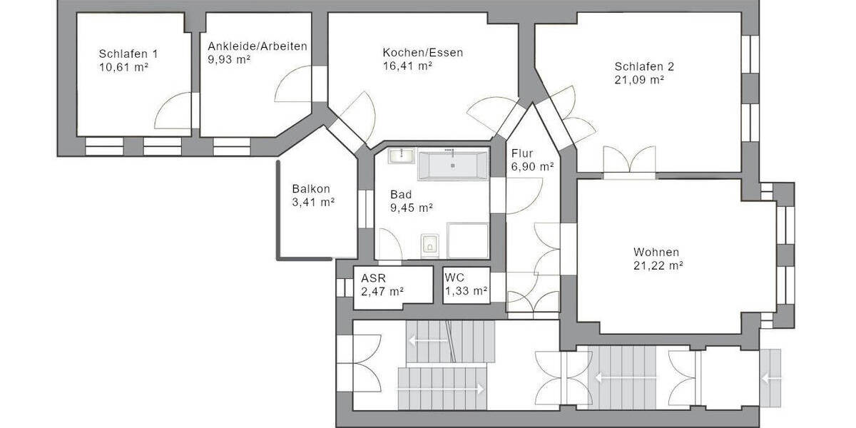 Mehrfamilienhaus, Wohnhaus Halle (Saale) Altstadt - 1 Zimmer, 446 m&sup2;, 890.000&euro; | Angebot:25680251