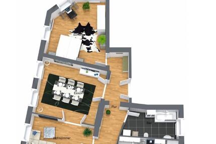 Charmante, frisch renovierte 3-Zimmer-Wohnung mit EBK 3 zimmer