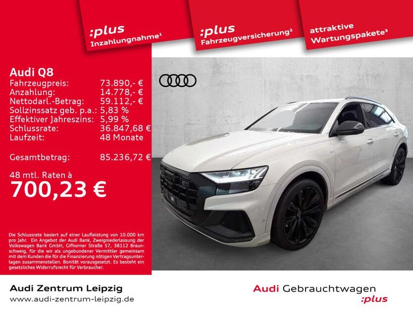 Audi Q8 74.670 km 73.890 € Leipzig 04129