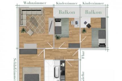 Erstbezug nach Sanierung - Schicke 4-RaumWohnung in zentraler Wohnlage ab 01.07.2025