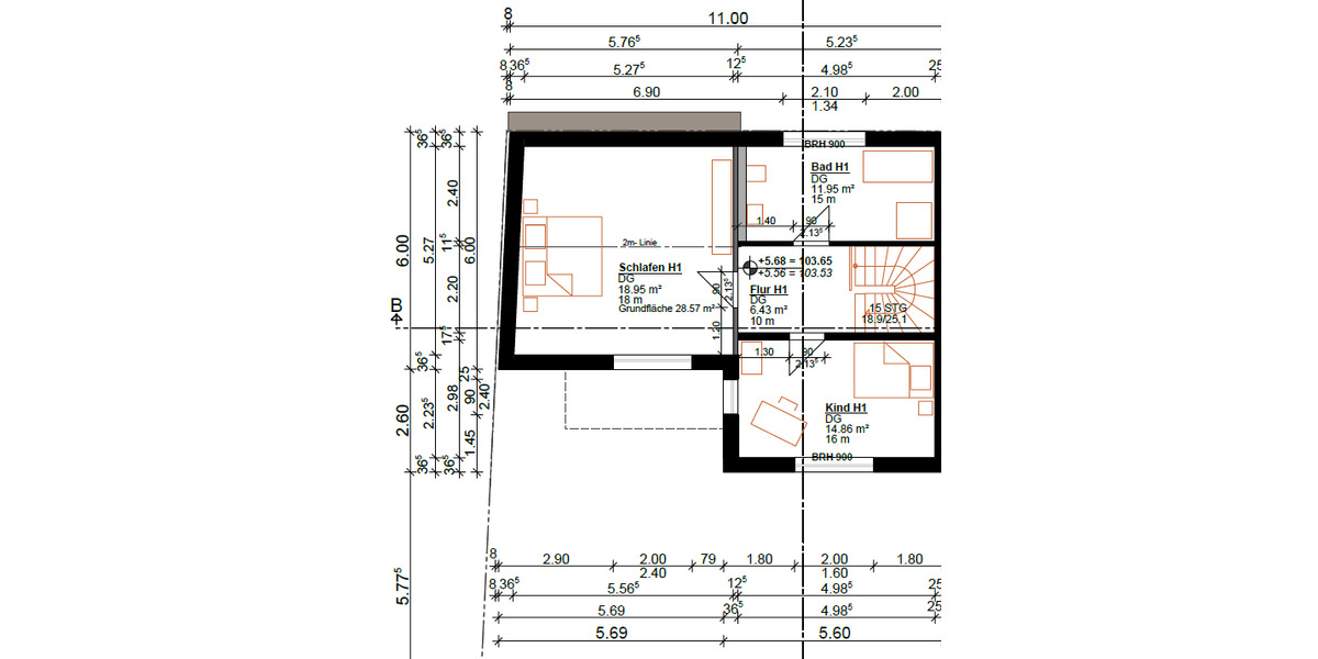 Doppelhaushälfte Salzatal Lieskau - 4 Zimmer, 152 m&sup2;, 450.000&euro; | Angebot:23575134