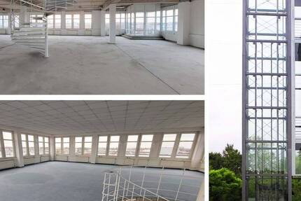 Büro- Produktions- Lagerfläche im Gewerbepark Wiedemar, Dachterrasse, Lastenaufzug mögl. zimmer