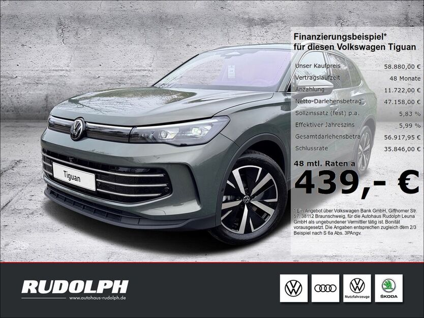 VW Tiguan 1.500 km 58.880 € Leuna 06237