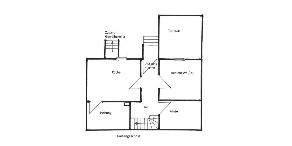 Reihenhaus Querfurt - 3 Zimmer, 110 m&sup2;, 700&euro; | Angebot:27674878