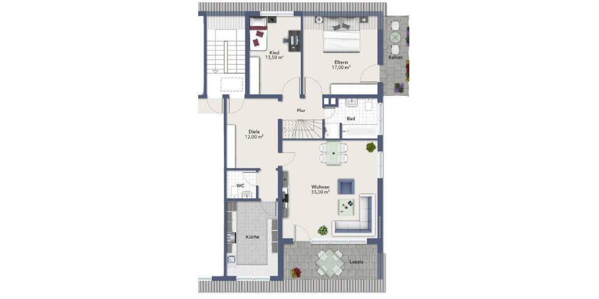 Maisonettenwohnung Halle (Saale) Damaschkestraße - 8 Zimmer, 209 m&sup2;, 749.000&euro; | Angebot:27176065