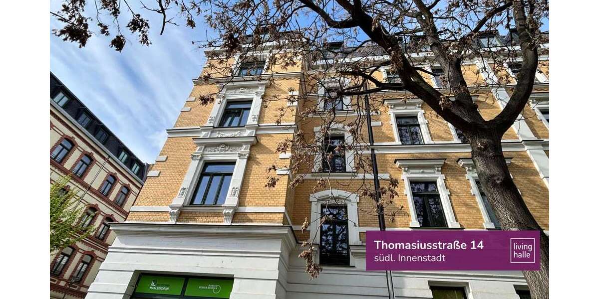 Etagenwohnung Halle Südliche Innenstadt - 3 Zimmer, 96 m&sup2;, 200.000&euro; | Angebot:24688756