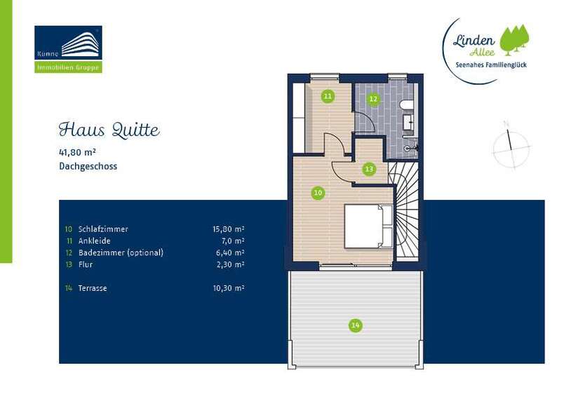 Neubau-Reihenhaus! Seenahes Familienglück in der Lindenallee – Ihrem neuen Zuhause! 5 zimmer