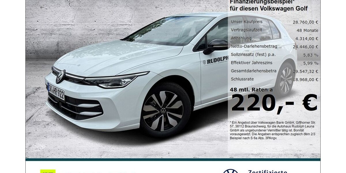 VW Golf 7.000 km 26.640 &euro; Leuna 06237