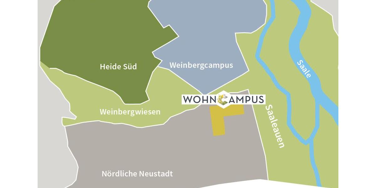 Erdgeschoßwohnung Halle (Saale) Halle-Neustadt - 2 Zimmer, 52 m&sup2;, 664&euro; | Angebot:25650002