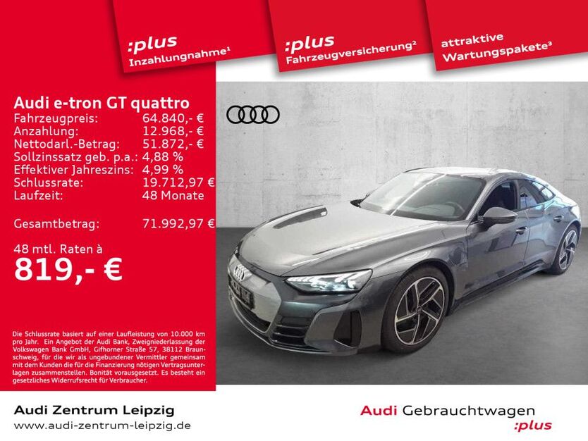 Audi e-tron GT 20.613 km 64.840 € Leipzig 04277