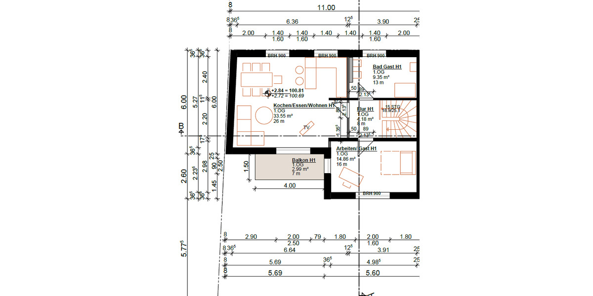 Doppelhaushälfte Salzatal Lieskau - 4 Zimmer, 152 m&sup2;, 1.350&euro; | Angebot:26306031