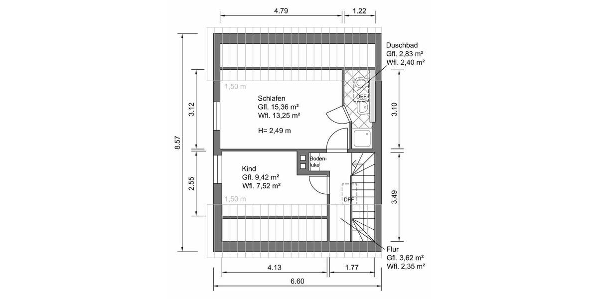 Doppelhaushälfte Landsberg - 3 Zimmer, 72 m&sup2;, 142.000&euro; | Angebot:26643867