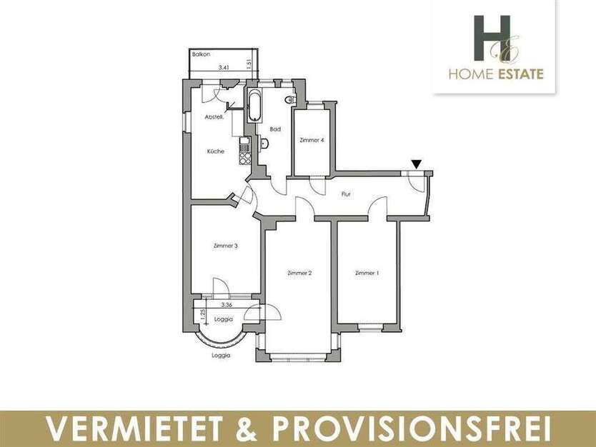 Wohnung zum Kaufen in Leipzig 400.000 € 107 m²