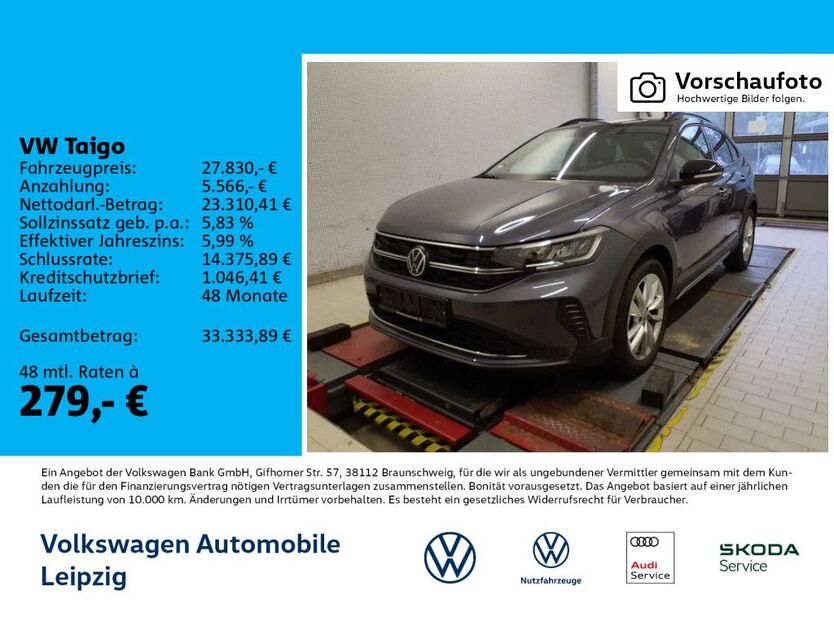 VW Taigo 7.495 km 27.830 € Leipzig 04277