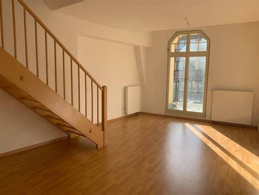 JÄGERHOF * Innenstadt* helle 3 Zimmer-Maisonetten-Whg. mit Terrasse* Parkett* EBK* G-WC