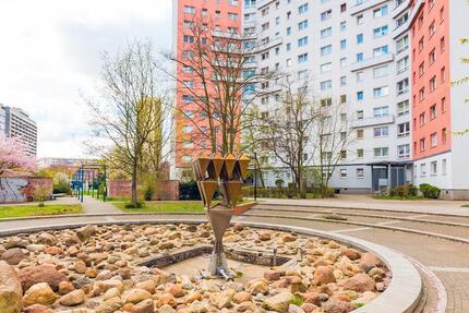 Wohnung Halle (Saale) Halle-Neustadt - 1 Zimmer, 34 m&sup2;, 300&euro; | Angebot:26368422
