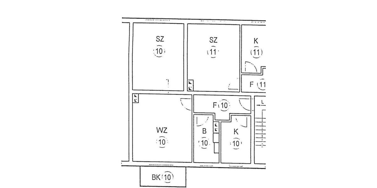 Einbauküche, Balkon - 2 Zimmer-Wohnung 2 zimmer