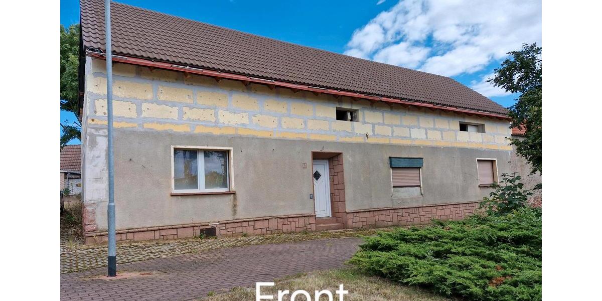 Einfamilienhaus Wettin-Löbejün Löbejün - 4 Zimmer, 100 m&sup2;, 35.000&euro; | Angebot:22212666