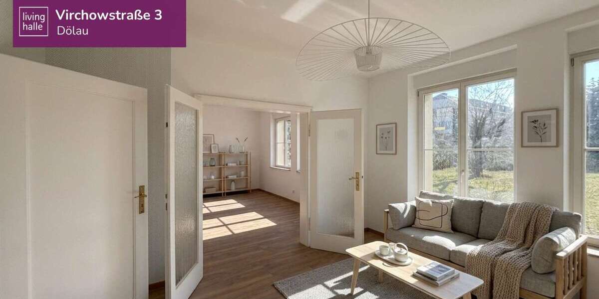Etagenwohnung Halle Dölau - 8 Zimmer, 190 m&sup2;, 2.600&euro; | Angebot:26286171
