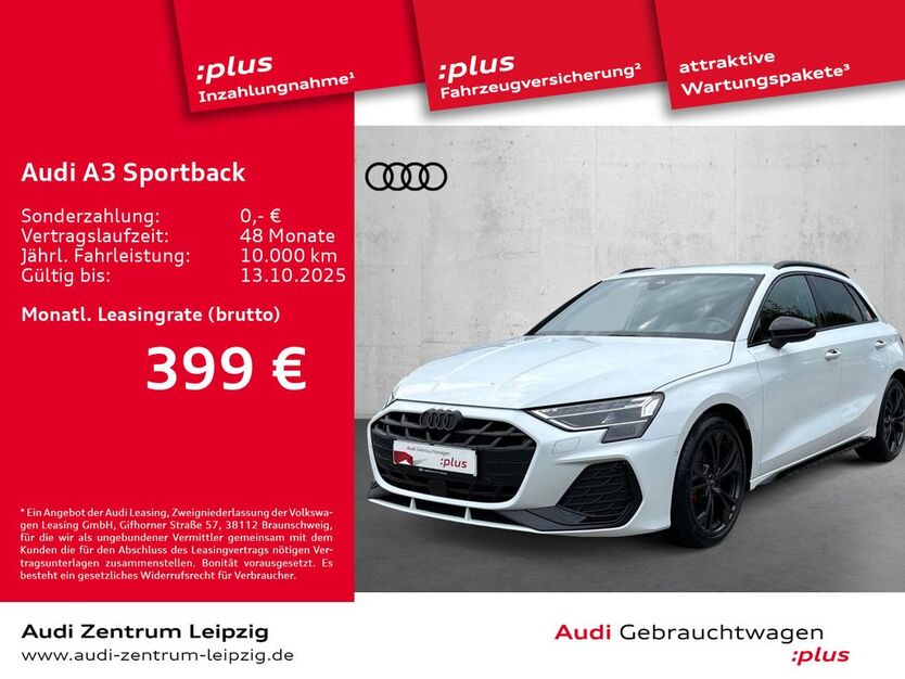 Audi A3 8.842 km 43.690 € Leipzig 04277