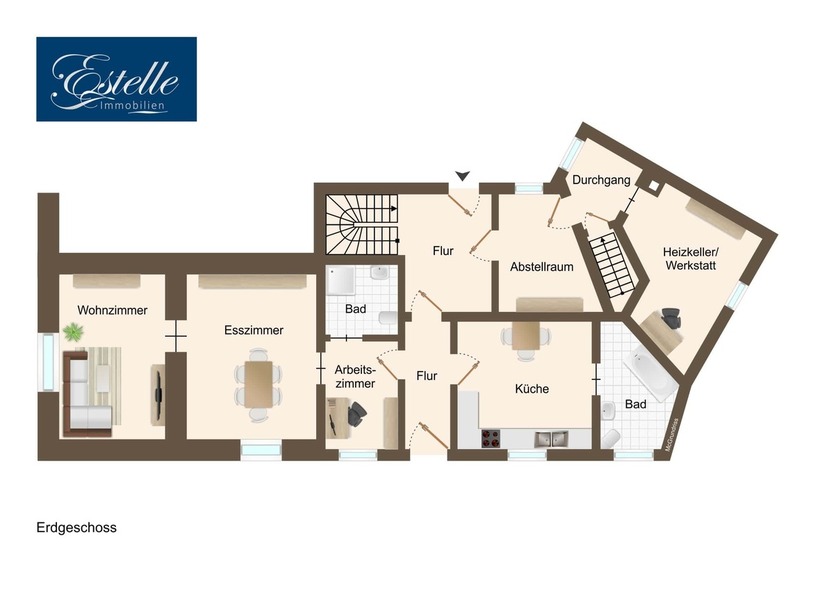 Zweifamilienhaus direkt am Leipziger Teich - Garten - Garage - Gasbrennwerttherme von 2016 7 zimmer