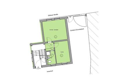 Wohnung Halle (Saale) Dölau - 1 Zimmer, 37 m&sup2;, 310&euro; | Angebot:24704245