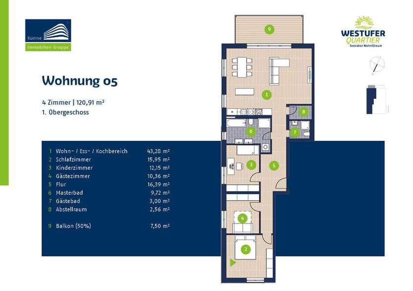 Komfortabel + modern: 4-Raumwohnung am Kulkwitzer See nahe dem See 4 zimmer