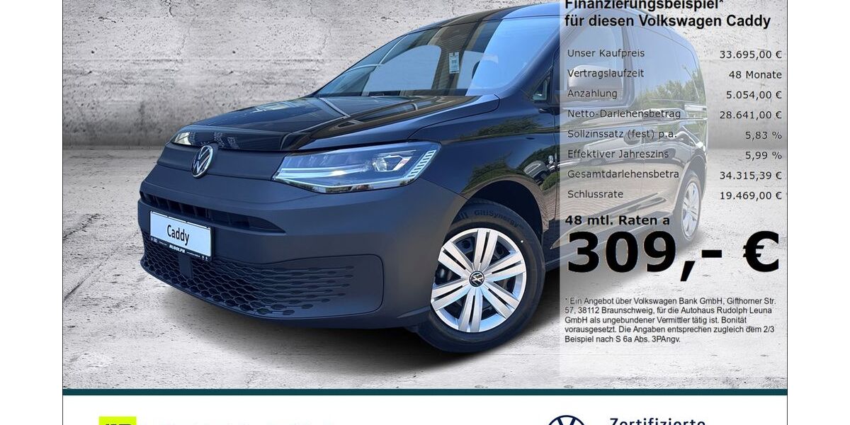 VW Caddy 3.500 km 33.695 &euro; Leuna 06237