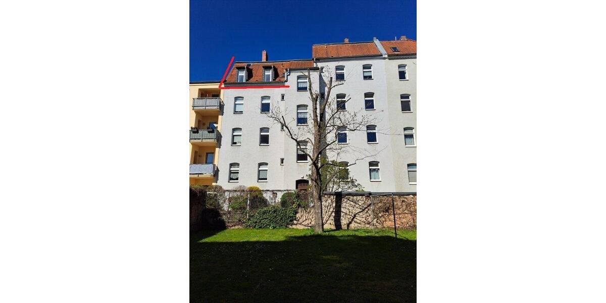 Dachgeschoßwohnung Halle (Saale) Damaschkestraße - 3 Zimmer, 74 m&sup2;, 550&euro; | Angebot:26122901