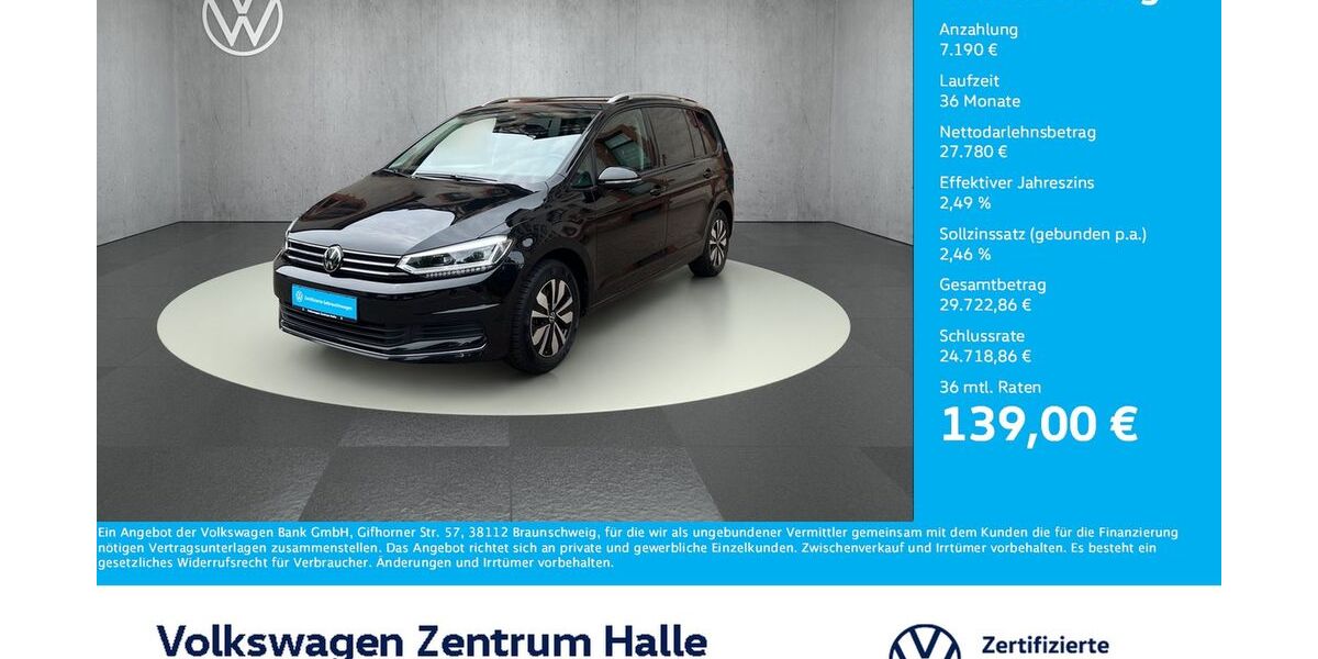 VW Touran 25.838 km 34.970 &euro; Halle/Saale 06110