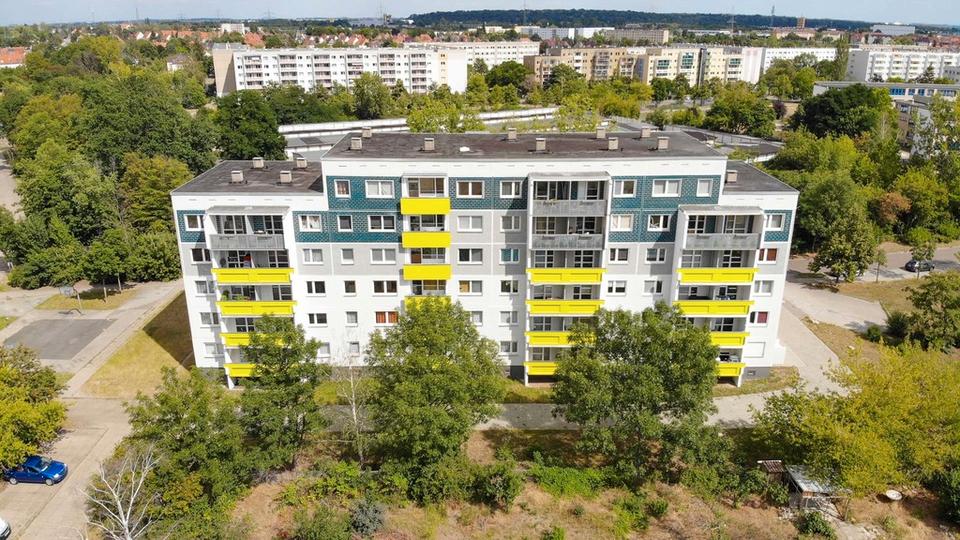 Etagenwohnung Halle (Saale) Silberhöhe - 1 Zimmer, 34 m&sup2;, 244&euro; | Angebot:26167925