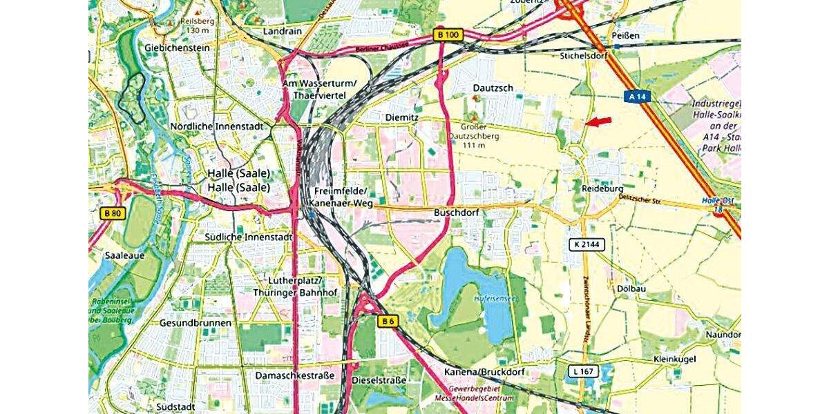 Grundstück Halle (Saale) Reideburg - 110.000&euro; | Angebot:25215972