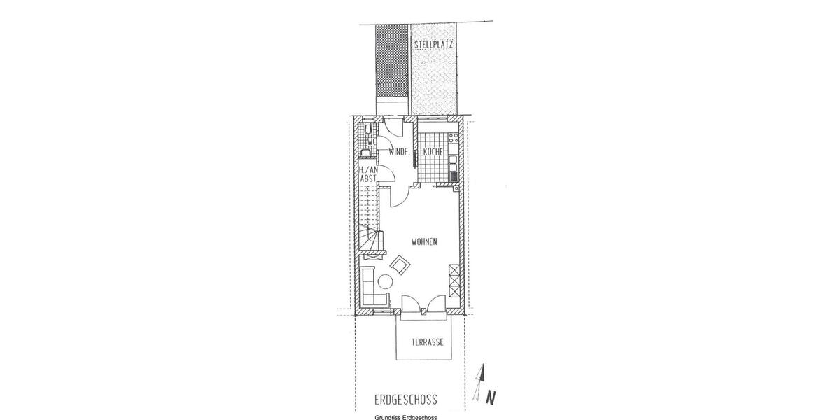 Reihenhaus Salzatal - 4 Zimmer, 132 m&sup2;, 1.250&euro; | Angebot:27634614