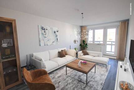 Wohnung Halle (Saale) Südstadt - 2 Zimmer, 49 m&sup2;, 299&euro; | Angebot:26807051