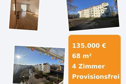 Wohnung Halle (Saale) Frohe Zukunft - 4 Zimmer, 68 m&sup2;, 135.000&euro; | Angebot:27662257
