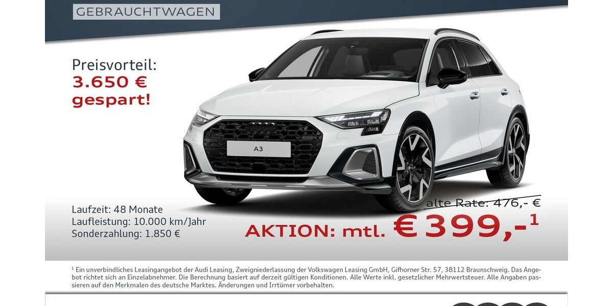 Audi A3 8.882 km 40.980 &euro; Halle 06122