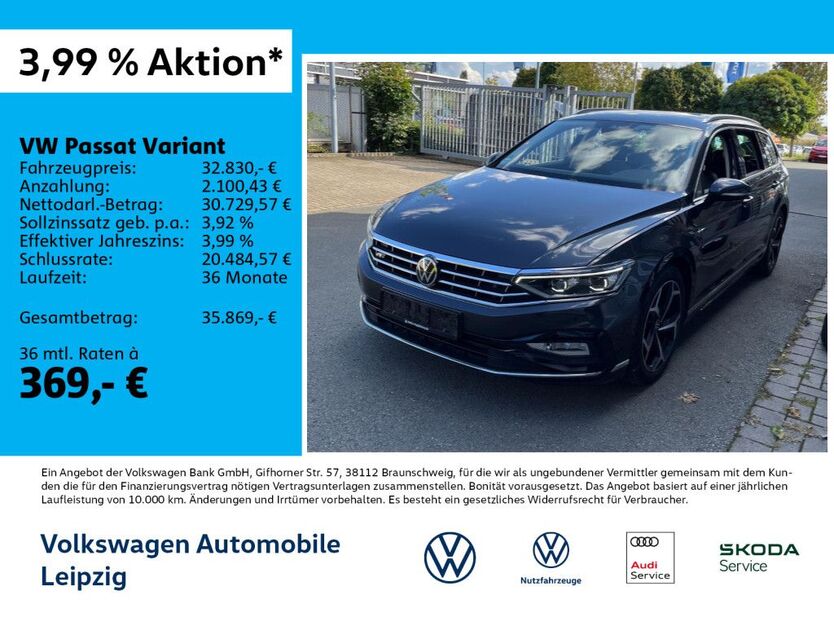 VW Passat 56.828 km 32.830 € Leipzig 04178