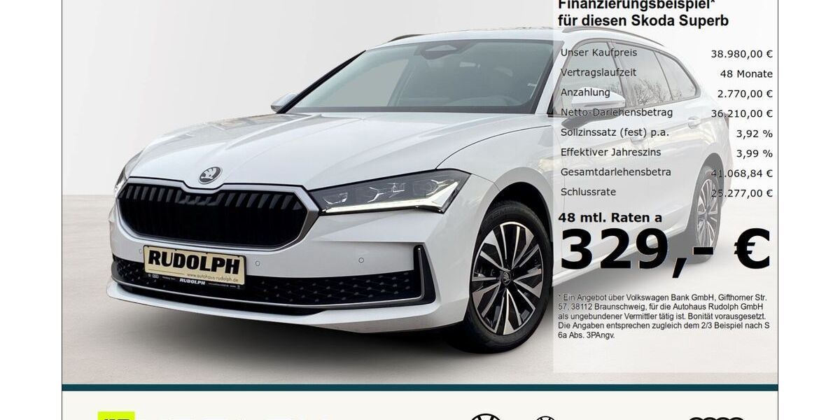 Skoda Superb 12.503 km 38.980 &euro; Merseburg 06217