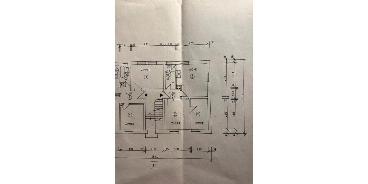 Etagenwohnung Bad Lauchstädt - 2 Zimmer, 46 m&sup2;, 280&euro; | Angebot:26610328