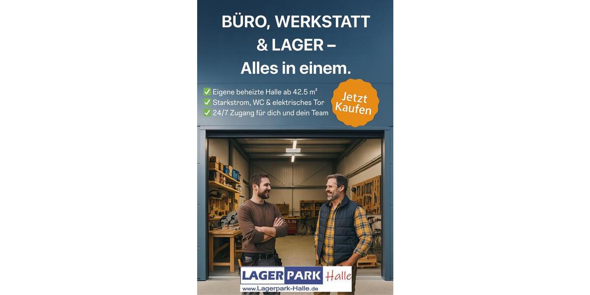 Gewerbeobjekt Halle (Saale) Damaschkestraße - 348&euro; | Angebot:23273558